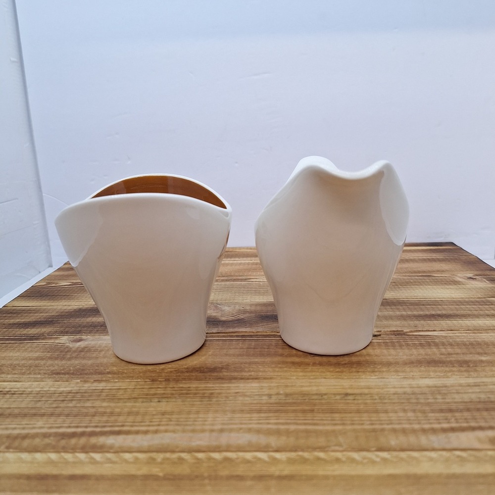 Taylor, Smith and Taylor "Autumn Harvest" 4 1/2 Inch Creamer Set - Picture 4 of 7